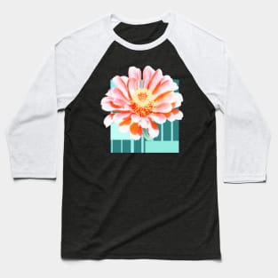 Zinnia Squared Baseball T-Shirt